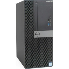 Dell Optiplex 7040 PC Desktop Tower Intel i5-6400 RAM 8GB SSD 240GB HDMI Windows 10 Pro (atjaunots)