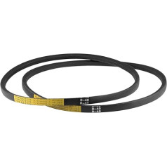 B40 V-Belt 40 collu B-Profile gumijas piedziņas siksna 1016 Li Pack of 2