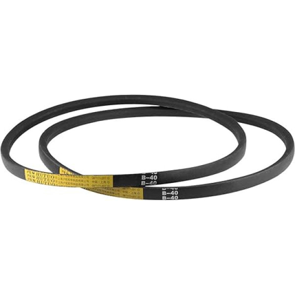 B40 V-Belt 40 collu B-Profile gumijas piedziņas siksna 1016 Li Pack of 2