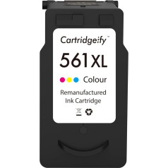 Cartridgeify 561XL printeru kasetnes saderīgas ar Canon CL-561 XL kasetnēm (1 x krāsaina) priekš TS5350 TS7450 TS7451 TS5351 TS5351 TS5352 TS5353