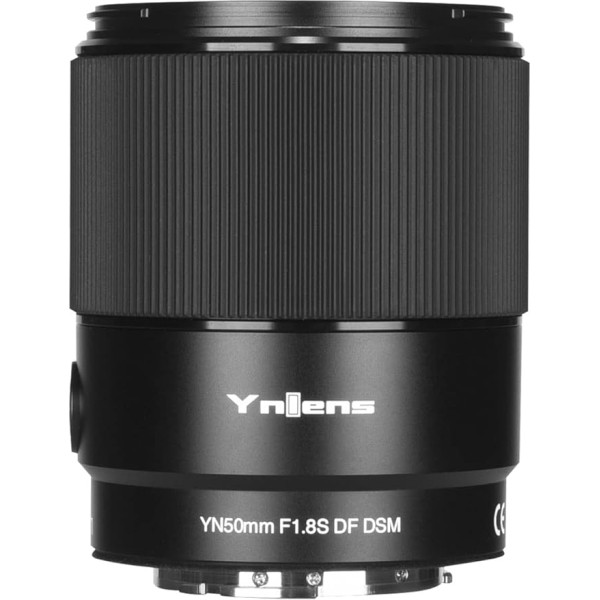 YONGNUO YN50MM F1.8S DF DSM objektīvs Sony, automātiskā fokusēšana, pilna ekrāna standarta galvenais objektīvs, saderīgs ar Sony E-Mount kamerām