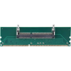 ASHATA DDR3 nešiojamojo kompiuterio SO-DIMM adapteris į stalinio kompiuterio DIMM adapterį, nešiojamojo kompiuterio atminties sąsajos adapterio kortelė, DDR3 240Pin 204Pin konverterio adapteris