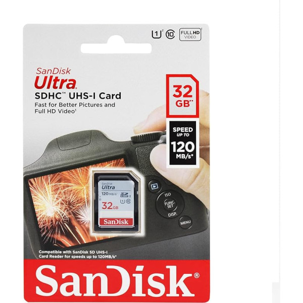 SanDisk Ultra SDHC atmiņas karte