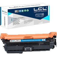 LCL Remanufactured Tonerkartusche CE401A 507A (1 Cyan) Ersatz für HP Laserjet Enterprise 500 color M551 M551N M551DN M551XH M575f M575c M575dn M570dw