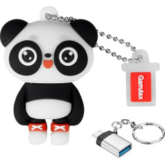 GARRULAX USB 3.0 zibatmiņas diski, ūdensizturīgs silikona ātrgaitas USB 3.0 datu glabāšanas disks Memory Stick Pen Disk Pendrive ar OTG C tipa adapteri