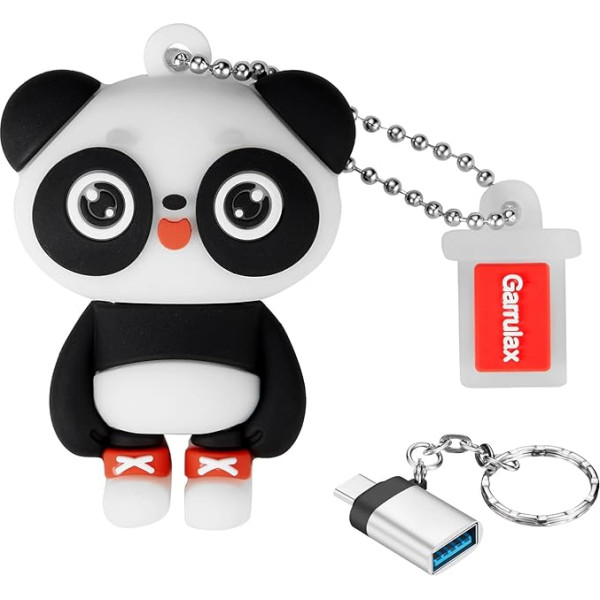 GARRULAX USB 3.0 zibatmiņas diski, ūdensizturīgs silikona ātrgaitas USB 3.0 datu glabāšanas disks Memory Stick Pen Disk Pendrive ar OTG C tipa adapteri