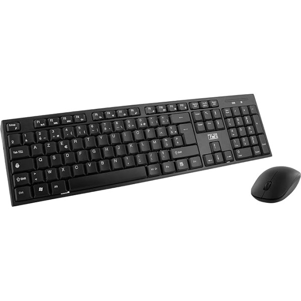 Ensemble Clavier - Souris sans fil T'nB Classy (melns)