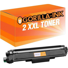 Gorilla-Ink 2 Toneris XXL Black priekš Brother TN-243 TN-247 DCP-L3510CDW DCP-L3550CDW HL-L3210CW HL-L3230CDW HL-L3270CDW MFC-L3710CW MFC-L3730CDN MFC-L3750CDW MFC-L37777CDW 0CDW 0CDW 0CDW 0!