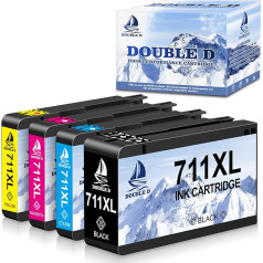 DOUBLE D 711 XL CZ129A CZ133A CZ130A CZ132A CZ131A CZ132A CZ131A Suderinama su HP Designjet T530 T130 T525 T120 24 T120 610 T520 24 T520 36 T520 6 T520 6 10 T10 8,5 7,5