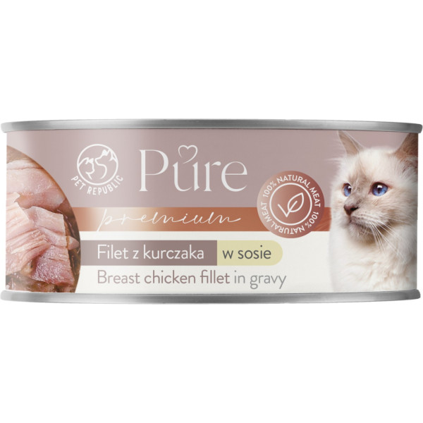 Petrepublic pure kaķiem vistas gaļa 80 g