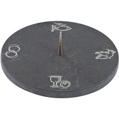 Butzon and Bercker 154374 Slate Symbol Light for Christening, Communion, Confirmation, Wedding