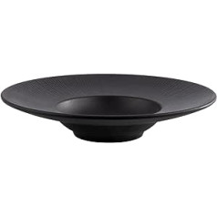 APS Nero 85098 Melamine Plate, Serving Plate for Many Foods, Diameter 29 cm