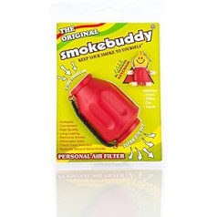 Personīgais gaisa filtrs — Smoke Buddy neļauj dūmus izkļūt sev. Red Color by Smoke Buddy