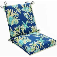 Pillow Perfect Outdoor/Indoor Daytrip Pacific Square Corner Stuhlkissen