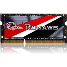 Atmiņa ripjaws f3-1600c11s-4grsl (ddr3 so-dimm; 1 x 4 gb; 1600 mhz; cl11)