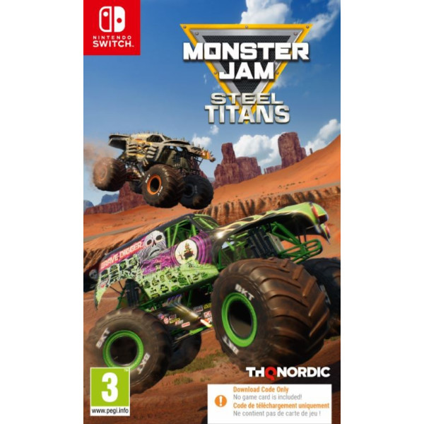 Plaion Spēle nintendo switch monster jam steel titans cib