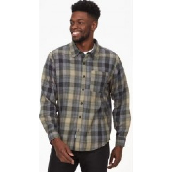 Krekls FAIRFAX Novelty Lightweight Flanel LS XL Black