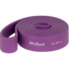 Lateksa vingrošanas gumija - Power Band PL-4, violeta 20-45 kg ACTIVE