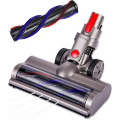 ‎Neflsi Brush Accessories Compatible with Dyson V7 V8 V10 V11 V15 Vacuum Cleaner Replacement Direct Drive Motor Head with Extras Roller Brush Turbine Brush Floor Accessories Electric Brush Floor Nozzle