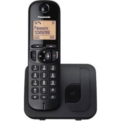 Bezvadu tālrunis kx-tgc210 dect melns