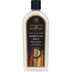 ASHLEIGH & BURWOOD | Lampas aromāts smaržu lampai | Marokas garšvielu aromāts | Pikants koka aromāts istabas aromāts | Degšanas laiks 5 stundas | Smaržu neitralizators | 1000ml