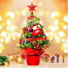 Beedove Мини рождественская елка Pop Up Christmas Tree Table Top Christmas Tree Xmas