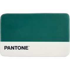 Pantone™ Vannas istabas paklājs neslīdošs atmiņas putu absorbējošs mīksts gumijas pamatni mazgājams moderns dzīvojamās istabas paklājs dzīvojamās istabas paklājs 80x50cm zaļš