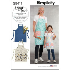 Simplicity Patterns SS9411A Simplicity Pattern S-L, S-L S-L S-L