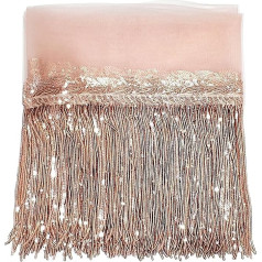 WANYI Sequin Fringe robežas 5 jardi 20 cm platas mežģīnes Sequin Tassel metālisks bārkstis apdares ar lapu formas rotājumu DIY šūšanas kleitas jakas cepures somas mājas apdare