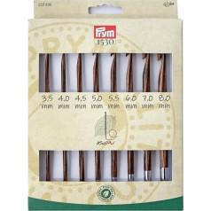 Prym 223830 Adatas Knit Pro vilnai, Tunis, 3,5 8,00 mm, 8 gabaliņu iepakojums