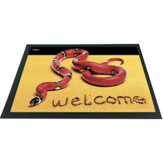 ITATI-Tekstilizstrādājumi Durvju paklājs Snake 3D Motif Dirt Trapper Mat