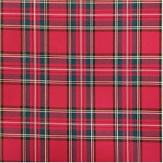 Panini 2m x 145cm Tartan audums Ideāli piemērots kleitu krekli, svārki, Kilt