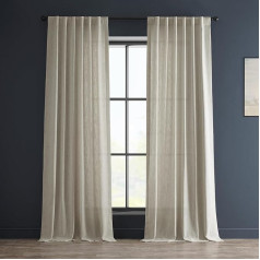 HPD Half Price Drapes FHLCH-VET200210-120 Lina aizkars 1 panelis Cream