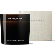 Molton Brown Piekrastes ciprese un jūras fenheļa aromāta svece glāzē 190 g