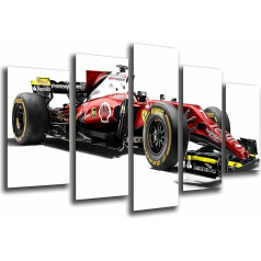 Sienas bilde Ferrari Formula 1, Vettel and Raikkonen 2017, 165 x 62 cm, Koka druka, XXL Formula 1, Art Print, Ref.26560