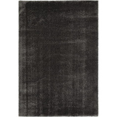 Luxor living Gela Shaggy paklājs Modern Deep-Pile Anthracite 133 x 190 cm