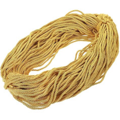 DIYEAH 1 Roll Graduation Honour Cord Master Honour Cord Graduation Cords Akadēmiskais goda vads Degree Decor Tassel Honour Cord Izlaiduma izlaiduma izlaiduma vadiem Mass Gold Border Poliesters