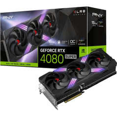 Grafiskā karte geforce rtx 4080 super 16gb xlr8 epic-x rgb