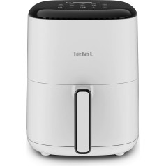 Tefal EY145A Easy Fry kompaktā karstā gaisa fritēze, 3 l ietilpība, 10 automātiskās gatavošanas programmas, skārienjūtīgais displejs, laika un enerģijas taupīšana, nesadalāms pārklājums, Nube