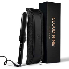 CLOUD NINE The Waving Wand - Lockenstab mit haarfreundlicher Styling-Technologie und Keramik-Beschichtung für gesünderes, glänzendes, kräftiges Haar - Ideal für weiche Wellen und sanfte Locken