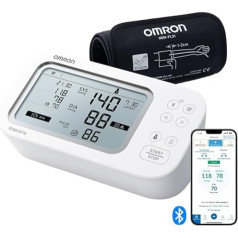 OMRON X7 Smart AFib asinsspiediena mērītājs | Afib skrīninga pārbaude jebkurā asinsspiediena kontroles laikā mājās | Klīniski apstiprināts, ieskaitot grūtniecību un diabētu | Bezmaksas lietotne | Intelli Wrap Cuff 22-42 cm