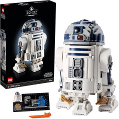 LEGO Star Wars R2-D2 droidu komplekts pieaugušajiem, 2 413 gabaliņu kolekcionējams modelis ar Luka Skywalkera gaismas zobenu, kolekcionējama dāvana vīriešiem, sievietēm, viņam vai viņai 75308