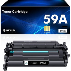 CF259A 59A tonerio kasetė, skirta pakeisti HP CF259X 59X tonerį Laserjet Pro M404dn MFP M428fdn M428fdw M404dw M404n M428dw M428f M304a M304n M304dn M428 M428 M428 M44 04 M3 M04 spausdintuvas ( 1 pakuotė,