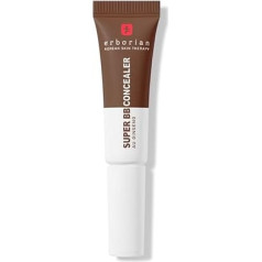 Erborian Super BB CONCEALER - Concealer mit Niacinamid und LSF 25 angereichert - feuchtigkeitsspendende Augenkorrektur, natürliches Finish - Koreanische Kosmetik - Schokolade 10 ml