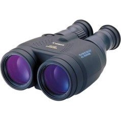 Canon 15x50 IS Allwetter Fernglas (15 fache Vergrößerung, wetterfest, Feldstecher, Präzisionsoptik, IS Bildstabilisator, manuelle Fokussierung, Dioptrinkorrektur, Porroprisma II), schwarz