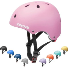 CELOID Children's Bicycle Helmet, Toddler Skateboard Helmets for Ages 3-5-8-10-16 Years, Boys Girls, Adjustable Multi-Sport Bicycle Skateboarding Football Scooter Skating Scooter