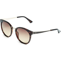 GUESS Unisex-Erwachsene GU7459 52F 52 Sonnenbrille, Braun (Avana Scura/Marrone Grad)