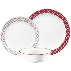 Corelle 1147166 Galda piederumu komplekts (12 daļu komplekts, 