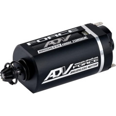 ADV-AIRSOFT AEG bezsuku motors ar īsu vārpstu CNC motors 7.4V-11.1V LiPo, saderīgs ar Gear V3 (īss tips, liels griezes moments)