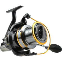 Spininga spoles 12+1BB kreisā / labā roka Anti-korozijas zvejas riteņu metāla spole Surfcasting Total Ocean Sea Fishing Reel